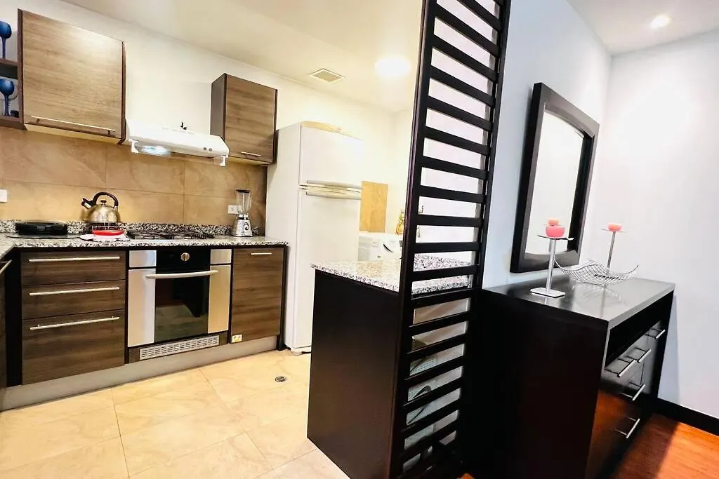 Departamento De Lujo, Republica De El Salvador, Junto Al Hotel Sheraton, 2 Dormitorios, Wiffi Y Parking Free Quito Apartment